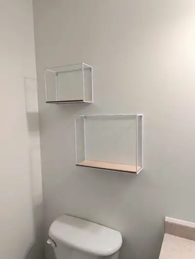 Pair of Modern Matching Shelves, View more