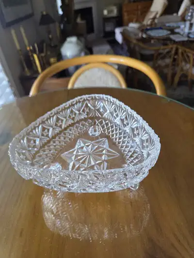 REDUCED: Indiana Glass Diamond Point Bowl, View more