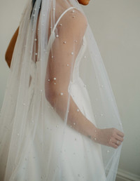 Pearl Wedding Veil 