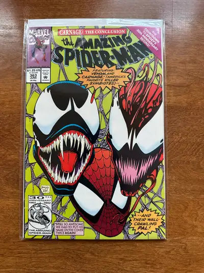 1992 The Amazing Spider Man # 363 Comic Book, View more