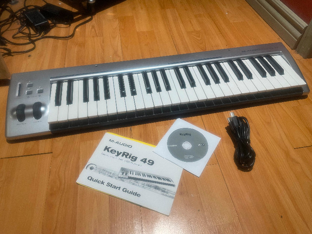 FS: M-Audio Keyrig 49 midi controller keyboard | Pianos & Keyboards |  Ottawa | Kijiji