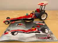 Lego System #5533 Red Fury Octan Drag Racer 100% complete