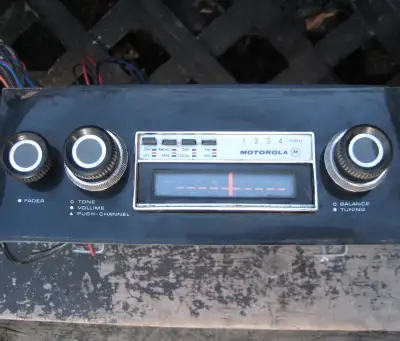Vintage 1974 Motorola TF852AXR 8-Track Player Car Stereo Radio, View more
