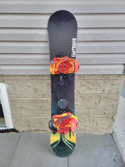Good condition, no major damages. Bindings are medium size.