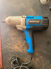 Mastercraft electric impact wrench 7.5 A