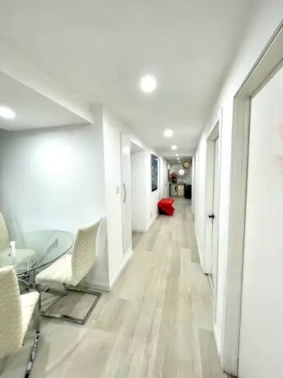 ROOM FOR RENT IN North York (Victoria park / Ellesmere) Private fully furnished bright basement apar...