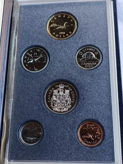 Royal Canadian Mint 1990 Specimen Set, View more
