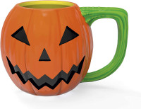 ZAK! Halloween Pumpkin JACK-O-LANTERN Ceramic Mug 12 oz LIKE NEW