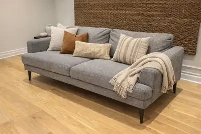 Structube Grey Couch, View more