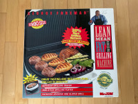 George Foreman Lean Mean Fat Reducing Grilling Machine 