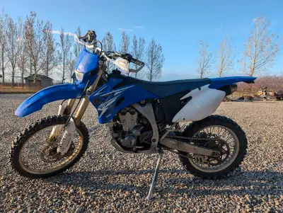 2008 Yamaha wr 450 for sale. Bike is in good condition. Has both the front and back light and a spee...