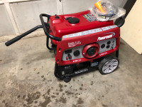 New-Dual fuel generator for sale.
