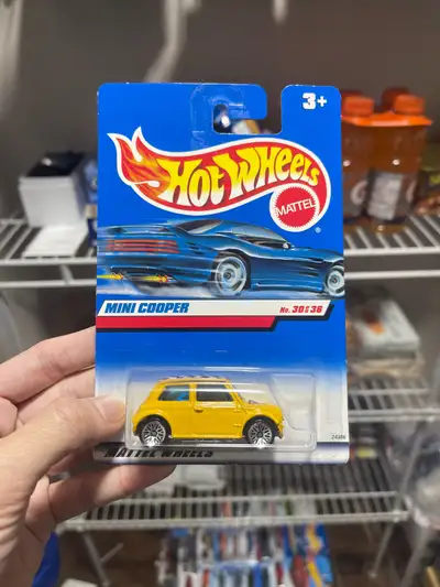2000 Hot wheels Mini Cooper Yellow, View more