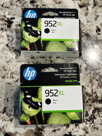 HP 952 XL Black Ink Cartridges 