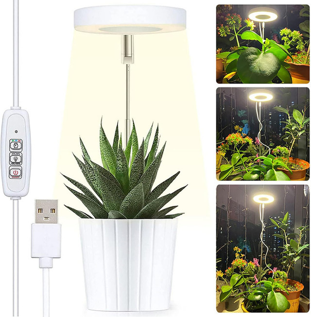 Grow Lights for Indoor Plants,Full Spectrum Adjustable LED in General Electronics in Ottawa