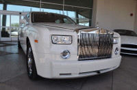 Canada's ONLY White Extended Rolls Royce Phantom Limousine Limo