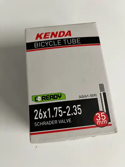 New Kenda Bike Tube 26” x 1.75-2.35, View more
