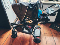 Sit and stand double stroller 