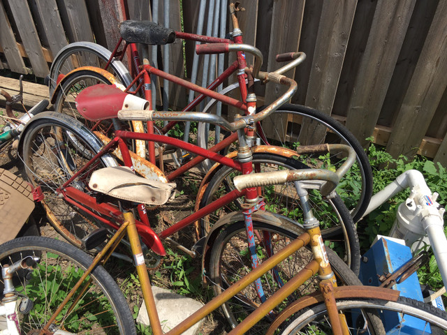 Super Vintage Antique Bicycles Bicyclettes Ancien Barn Finds  dans Autre  à Ouest de l’Île