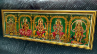 Beautiful Framed Hindu Art