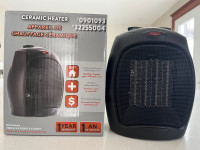 Portable Ceramic Heater/Chauffage Ceramique