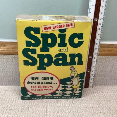 Vintage Spic and Span Soap Box, View more