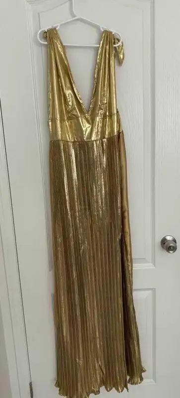 Gold Goddess Costume with serpent band in Costumes in Oshawa / Durham Region - Image 4