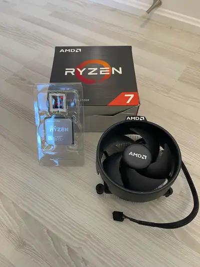 Ryzen 7 2700 CPU & Stock Cooler, View more