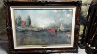 Red Boats Argenteuil by Claude Monet 1875 oil paint on canvas ar