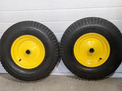 4 "NEW" SMALL EQUIPMENT DRIVE WHEELS 1 in KEYWAY HUB, View more