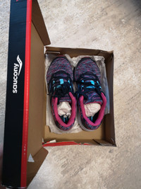 Saucony running shoes, new in box, size youth 6.5