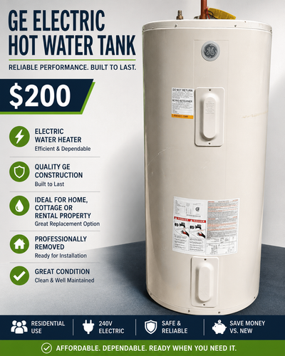 GE Electric Hot Water Tank – Working Condition – $200, View more