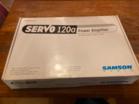 Samson Servo 120A Power Amplifier