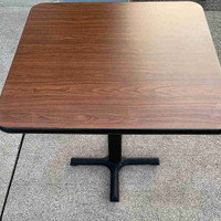 Restaurant/Commercial Pedestal Dining Table