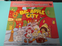 Strawberry shortcake in big apple city soundtrack record LP vg