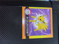 #135 JOLTEON Pokémon Sticker  ( NM ) Near Mint Very Rare