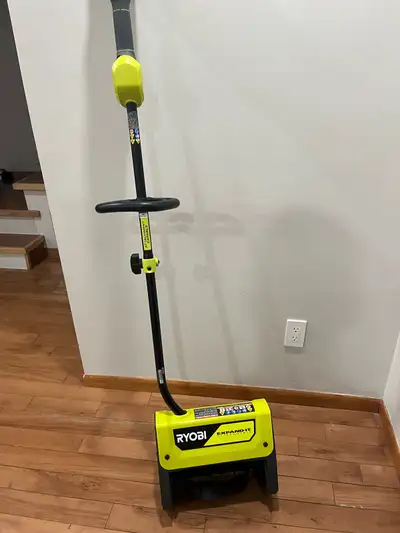 ryobi snow shovel with battery and charger, View more