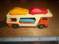 Matchbox-Superfast car transporter Lesney England