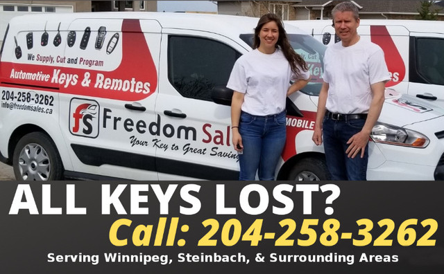 FREEDOM SALES - CAR KEYS & REMOTES - SUPPLY CUT PROGRAM in Other Parts & Accessories in Winnipeg