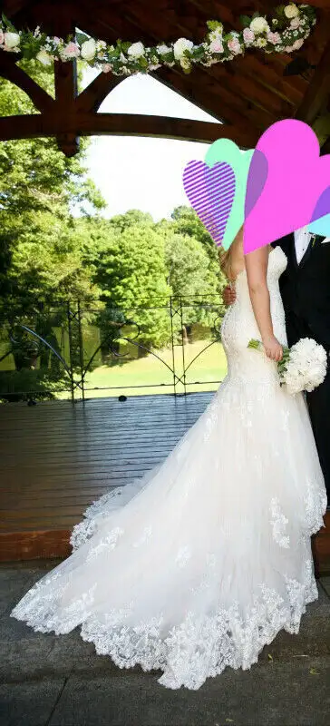 For sale is a Maggie Sottero Marianne dress in the colour Blush Pink. The dress is a size 12 in both...