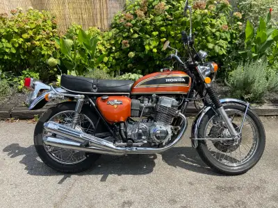1974 Honda CB750 Four with 26,000 miles US bike originally. I've owned and maintained it for the las...