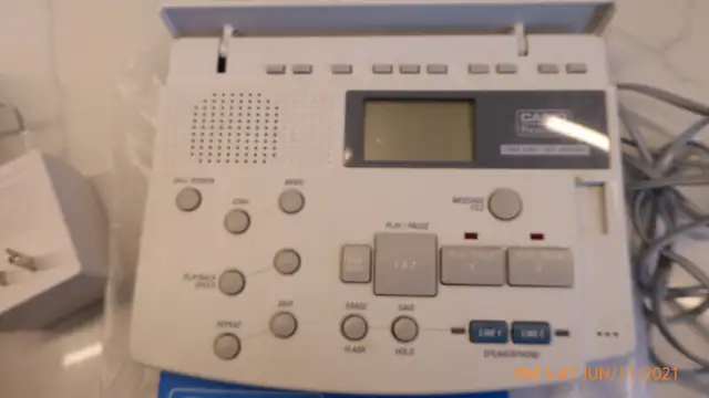 Casio 2-Line Answering Machine, Digital, Record conversations ** in General Electronics in Hamilton - Image 10