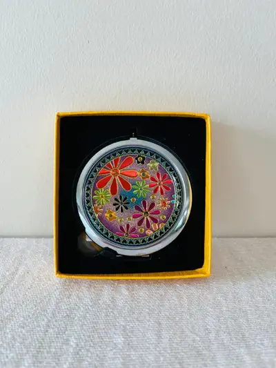 MIRROR COMPACT ROUND IN BOX-THAILAND, View more