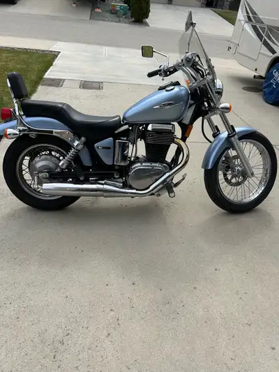 650 cc, windshield, one owner. Stored inside year round, low mileage, Salmon arm