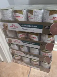 Royal canin Golden retriever wet canned food. 4 boxes.