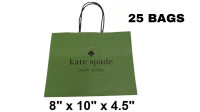 KATE SPADE GIFT BAGS 10X8X4.5