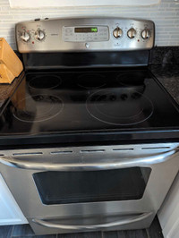 Stainless stove