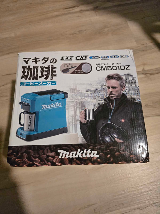 MAKITA Rechargeable Coffee Maker CM501DZ in Other in Hamilton - Image 2