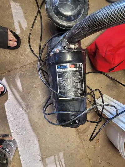 Clubpro (raypak) AG pool pump, 1hp, good condition, works great