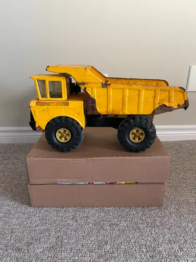 Tonka XMB 975 Steel Dump Truck Yellow 1970's Vintage, View more